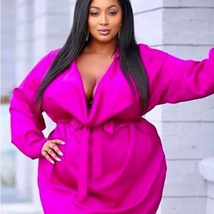 FASHION NOVA Long-sleeve Mini Dress